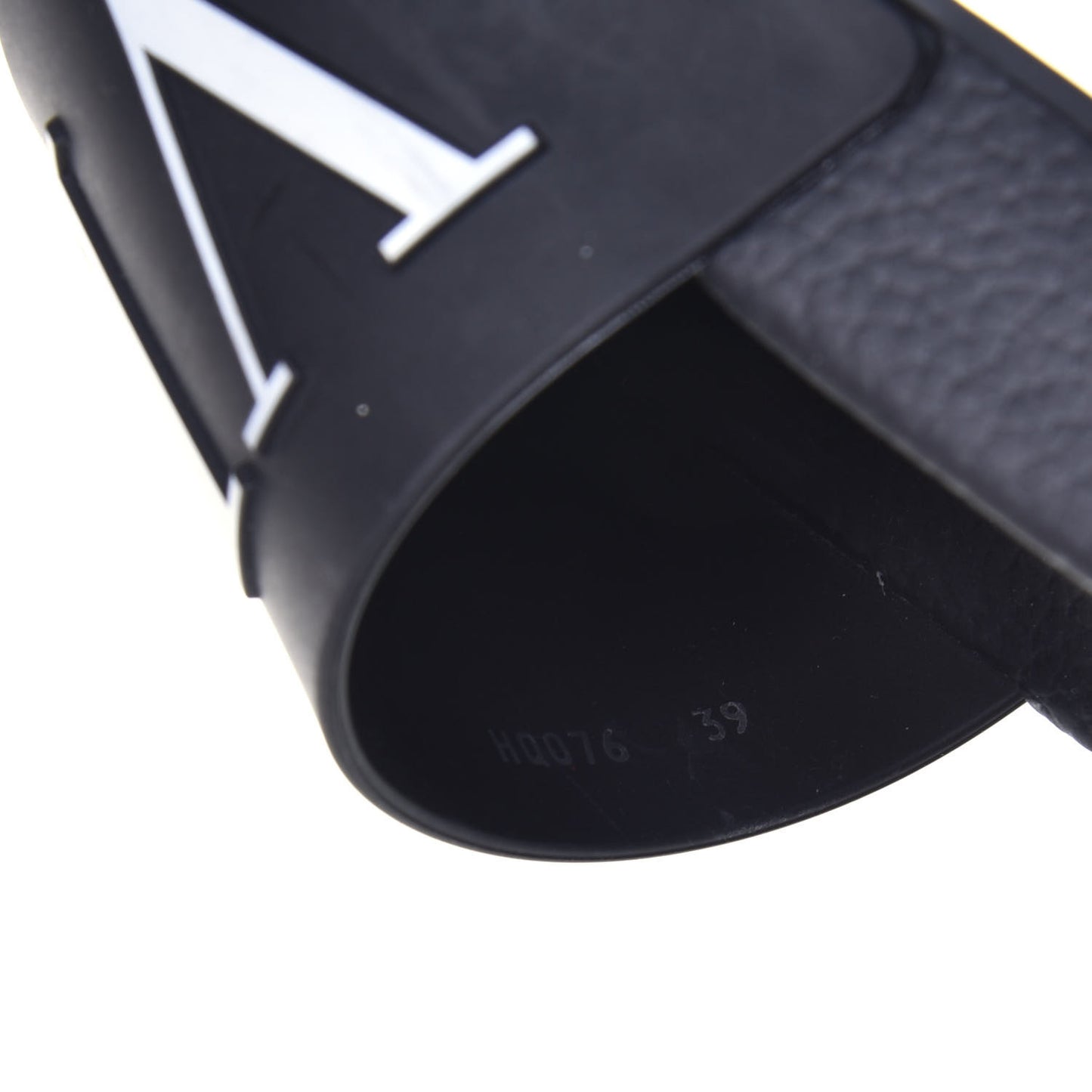 Rubber VLTN Pool Slide Sandals 39 Black