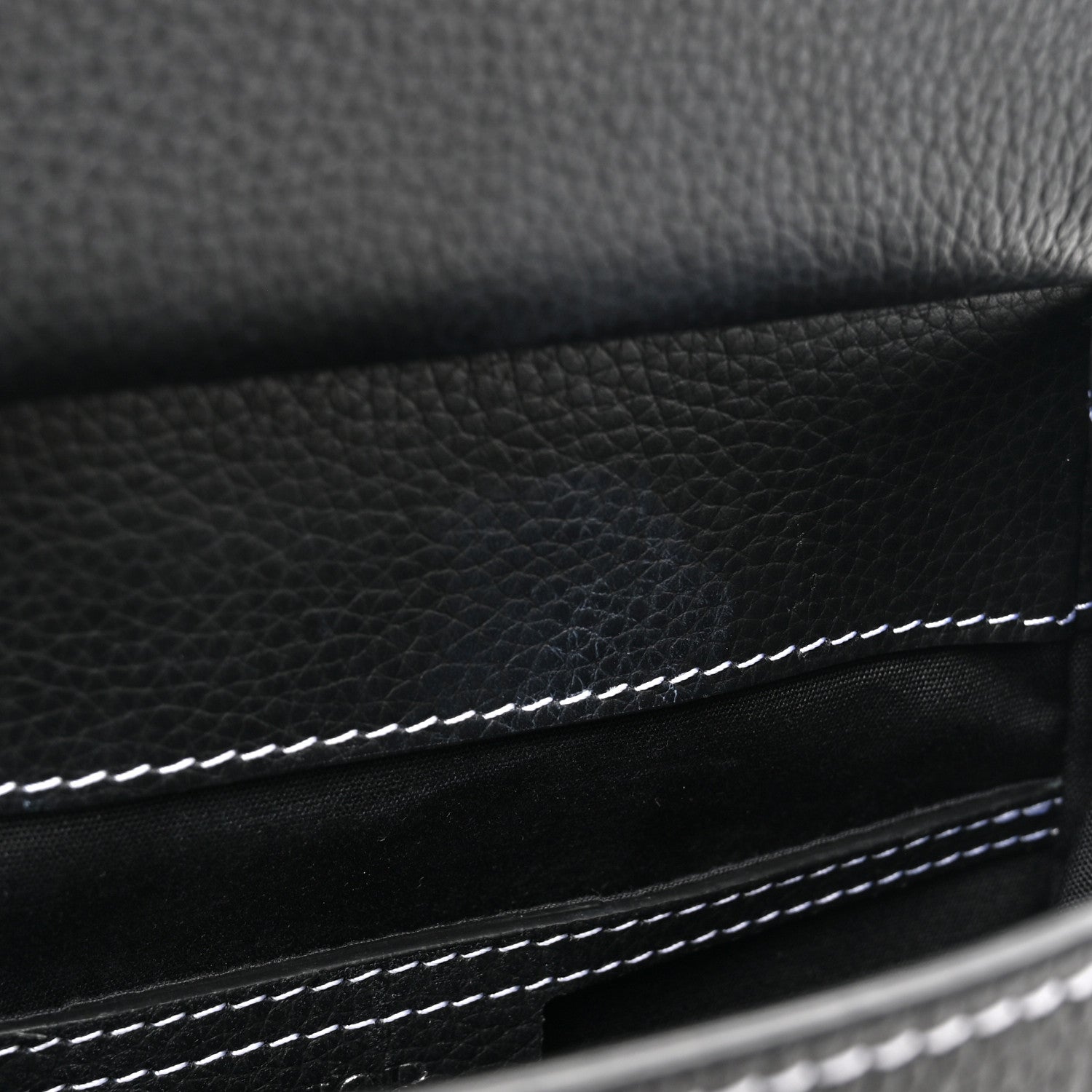 Christian Dior Grained Calfskin Mini Gallop Sling Bag Black 12 of 13