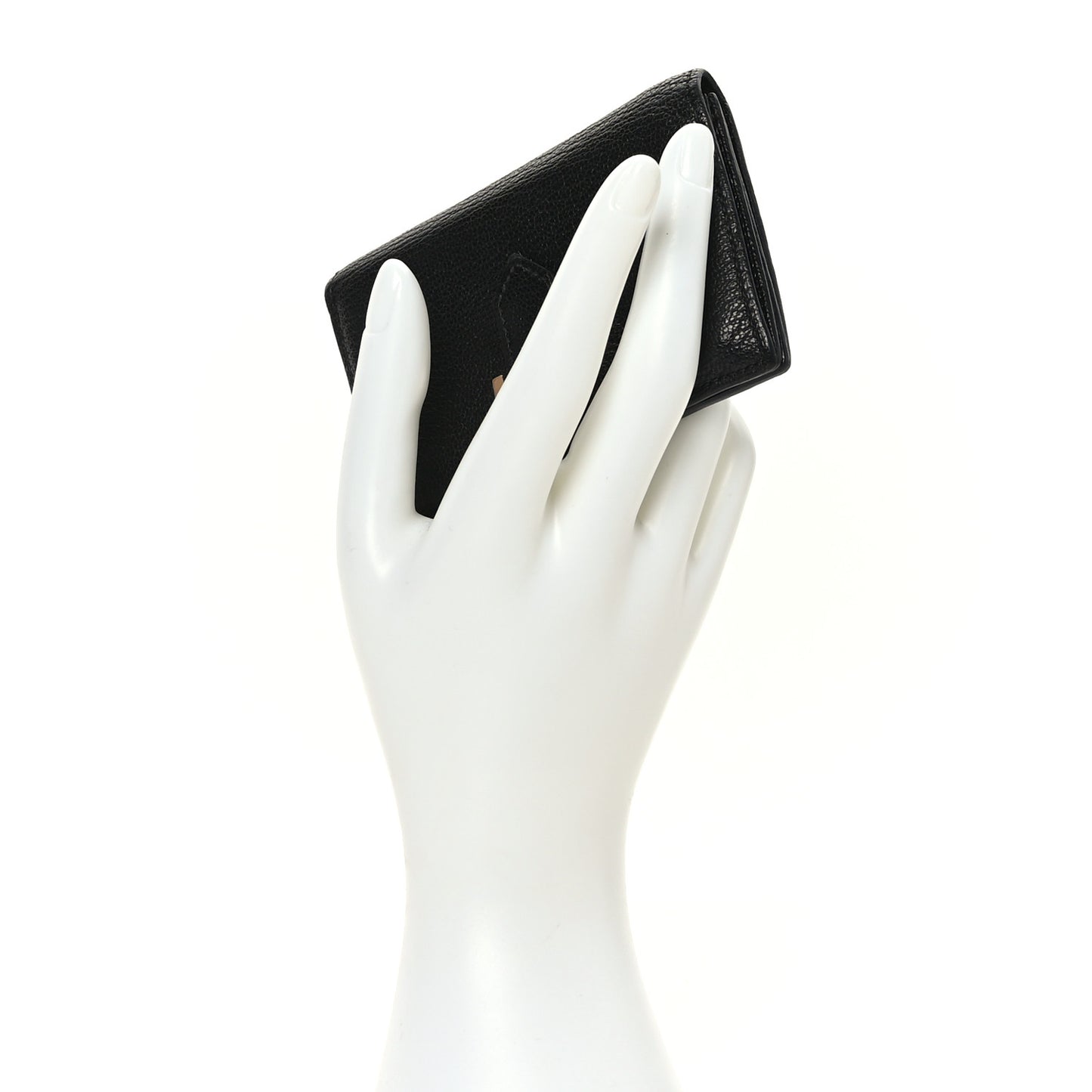 Chevre Mysore Bearn Card Holder Wallet Black
