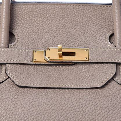 Hermes Togo Birkin 40 Gris Tourterelle 7 of 9