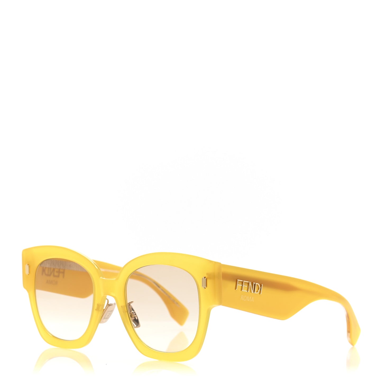 Acetate Sunglasses FF 0458/G/S Yellow