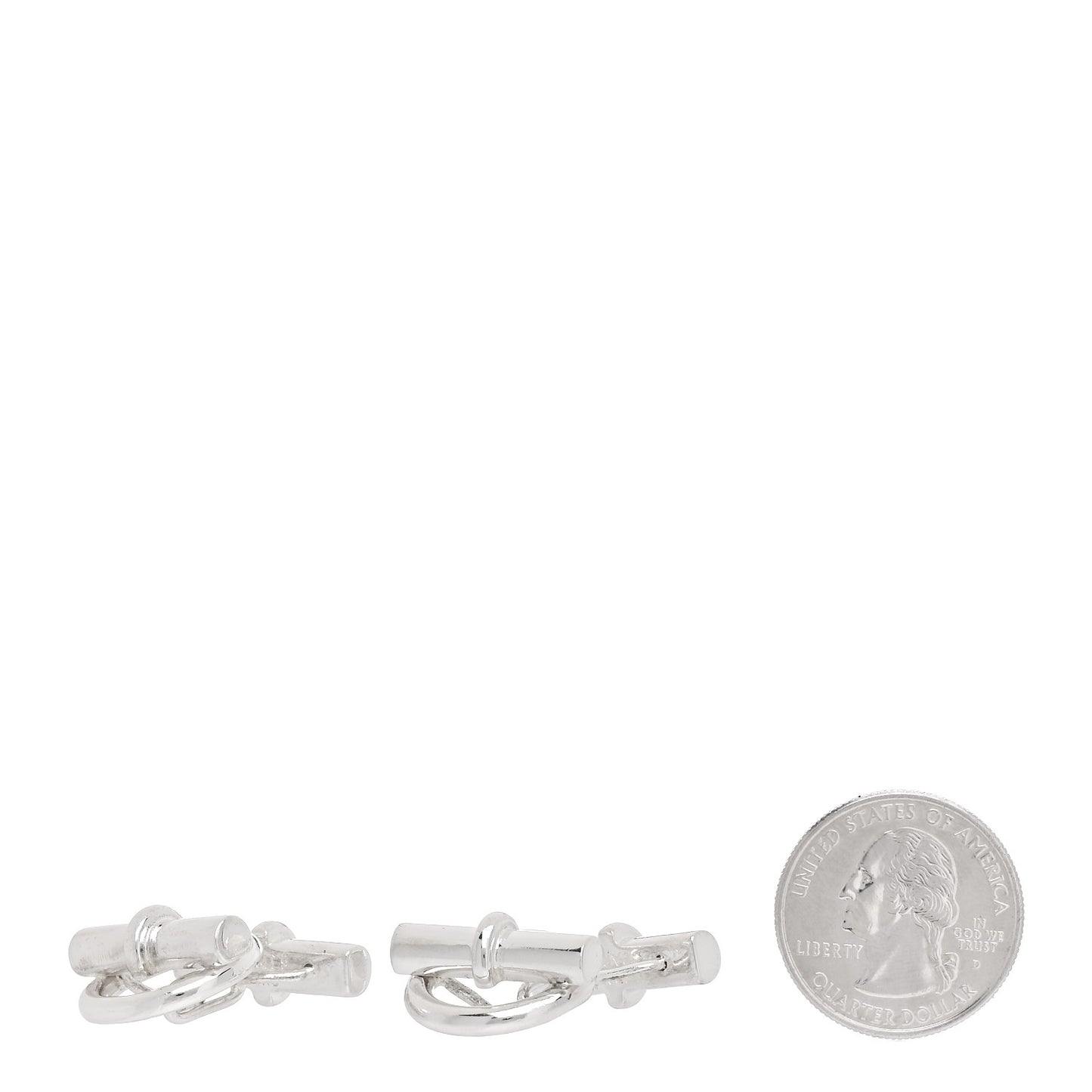 Sterling Silver Mini Chaine d'Ancre Cufflinks