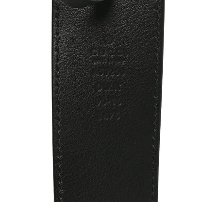 Gucci Moon Calfskin Pearl Double G 40mm Belt 90 36 Black Cream 11 of 12