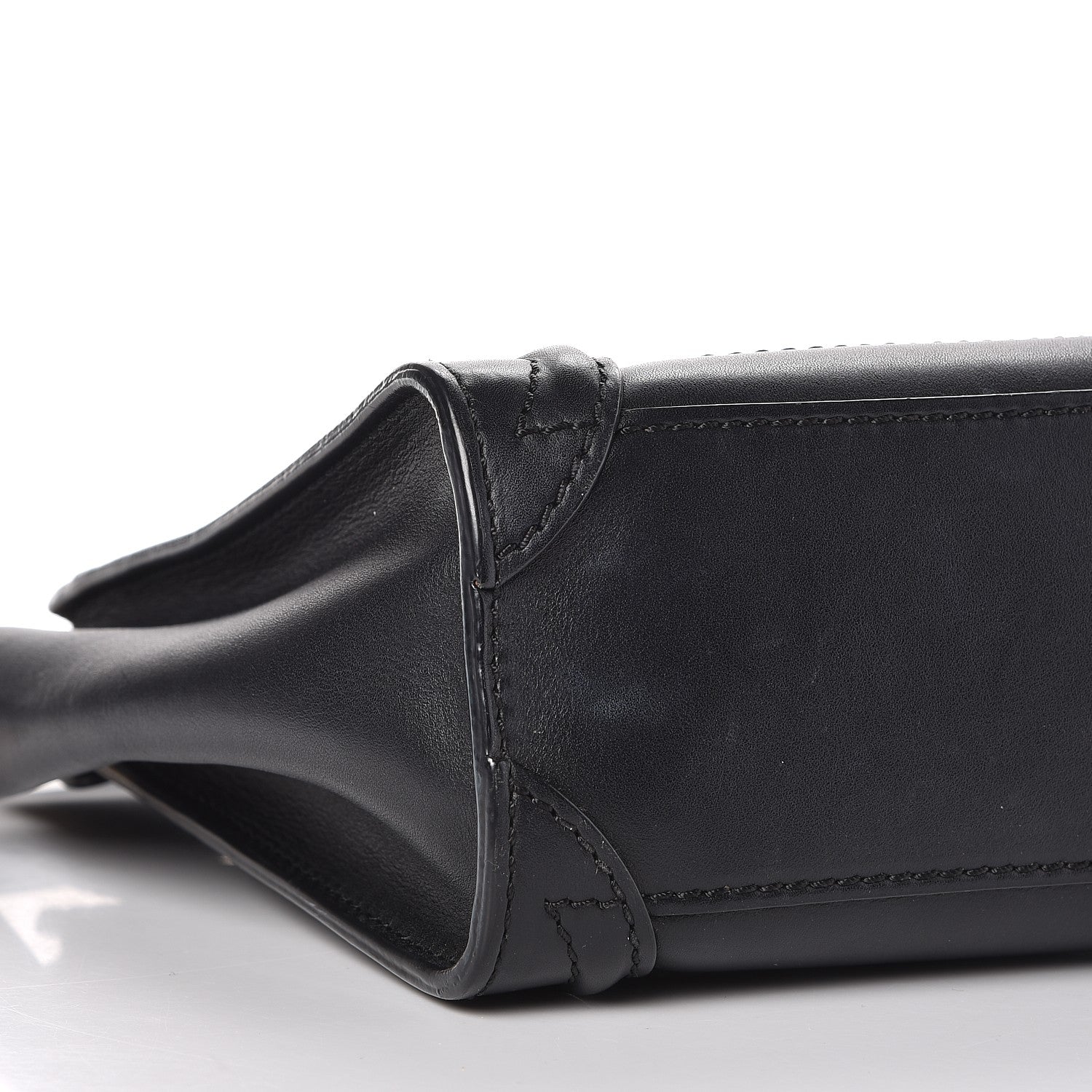 Celine Smooth Calfskin Nano Luggage Black 11 of 12