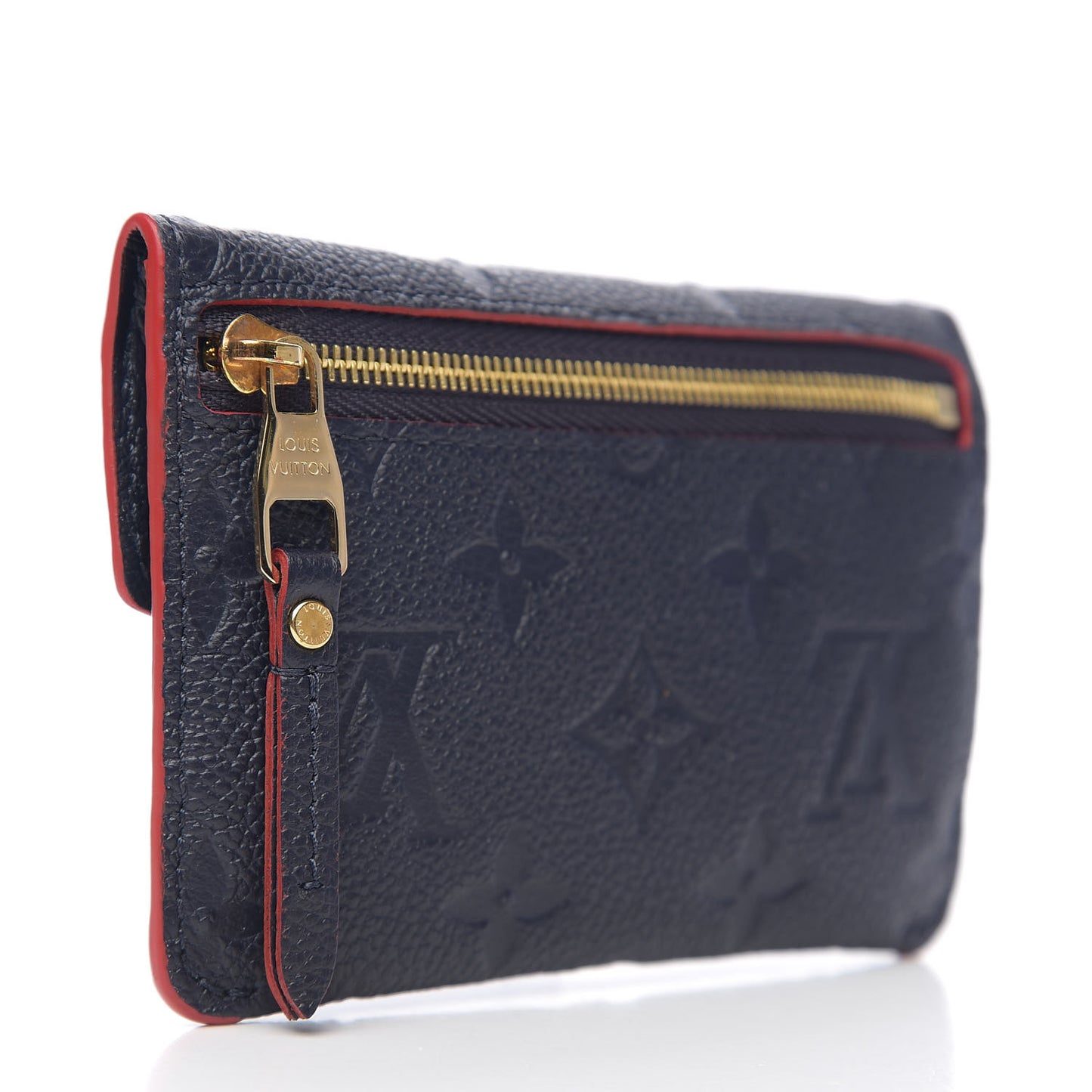 Empreinte Key Pouch Marine Rouge