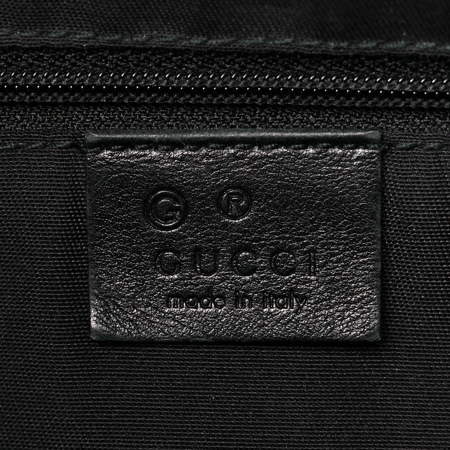 Guccissima Medium GG Charm Dome Satchel Black