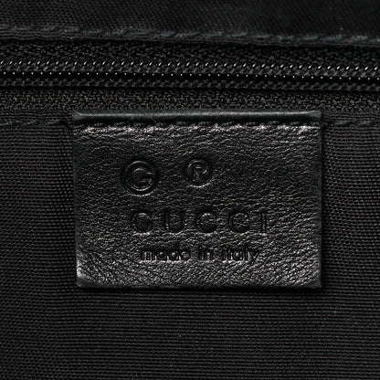 Gucci Guccissima Medium GG Charm Dome Satchel Black 7 of 8