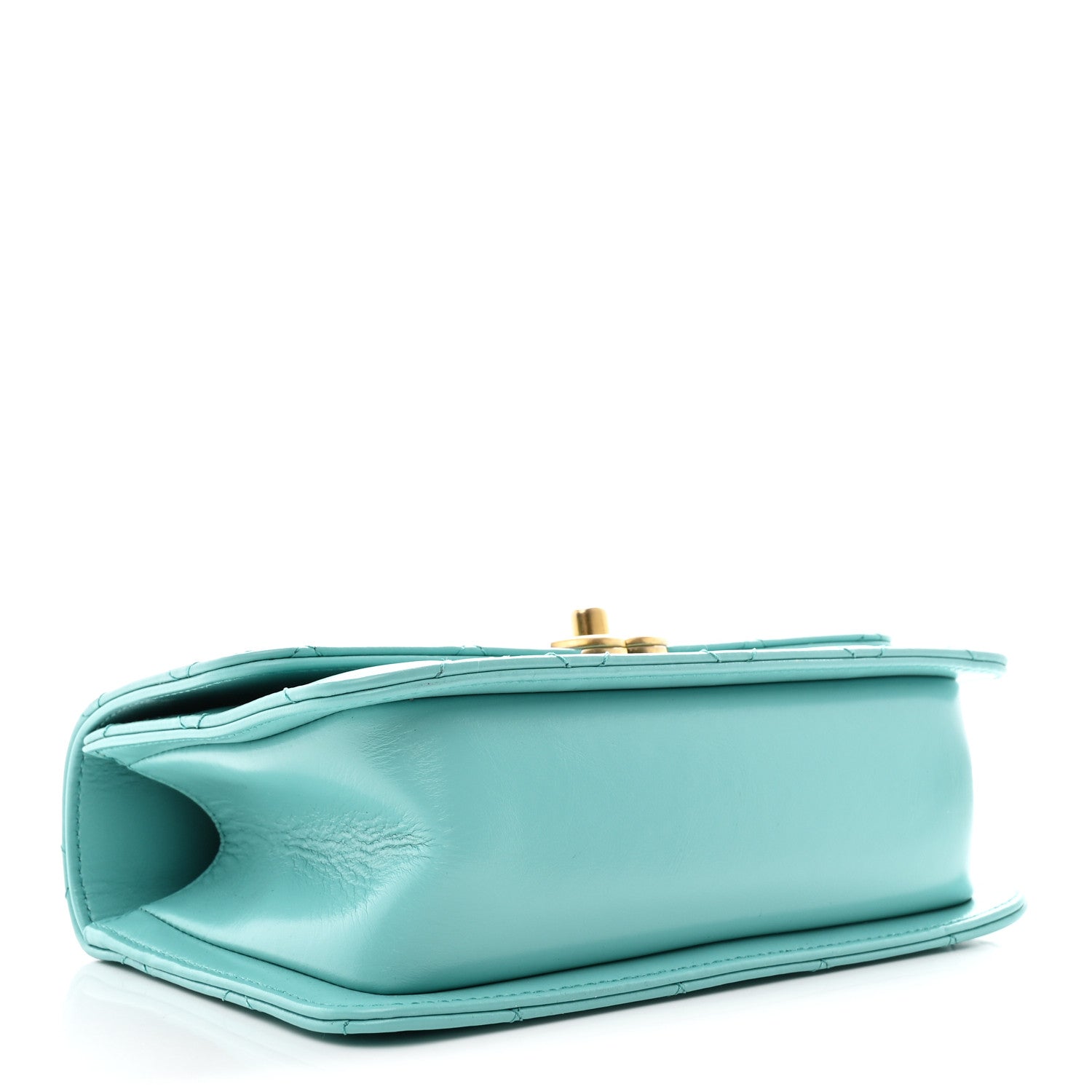 Chanel Calfskin Quilted Mini Perfect Fit Flap Turquoise 4 of 10