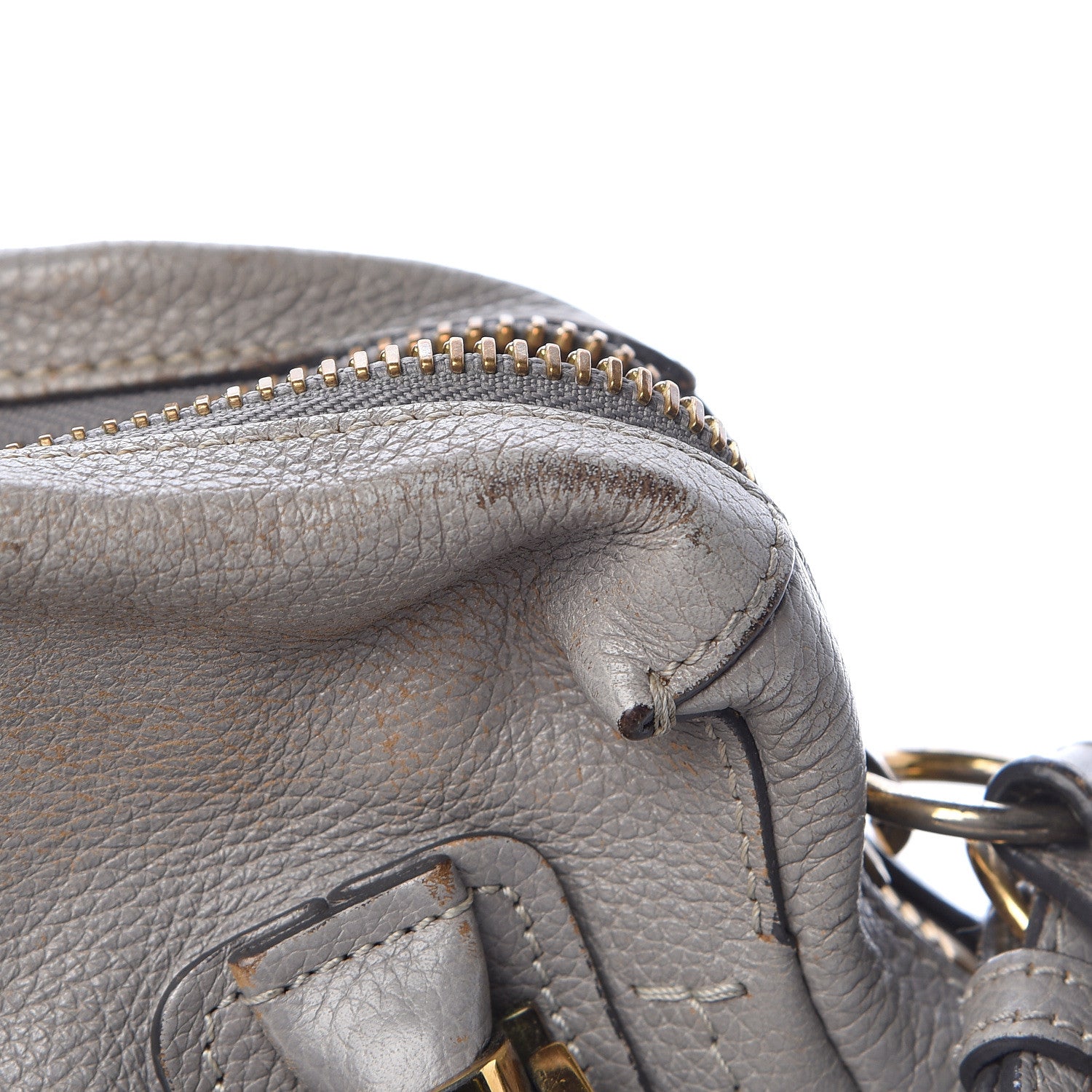 Chloe Calfskin Small Paraty Cashmere Grey 16 of 22