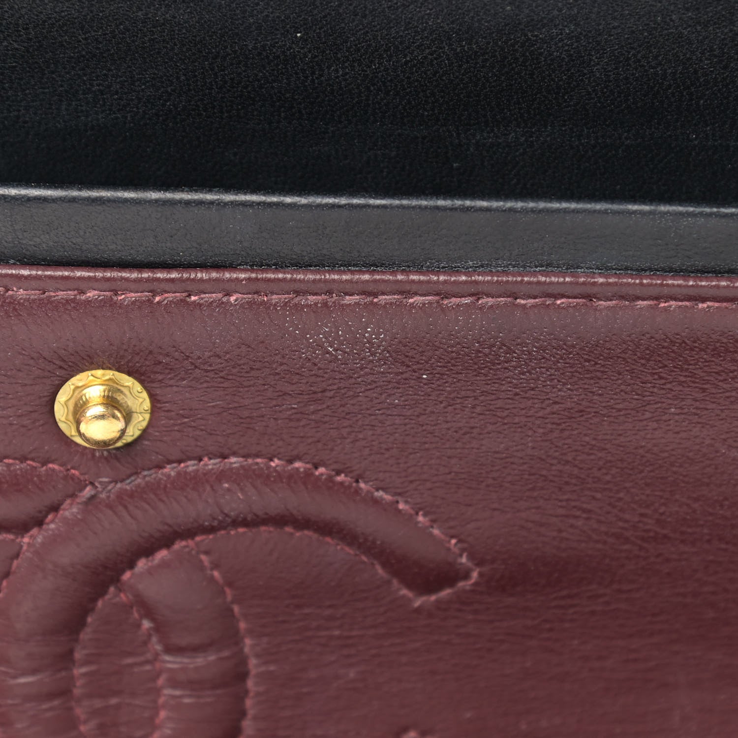 Chanel Lambskin Quilted Small Double Flap Black 17 of 20