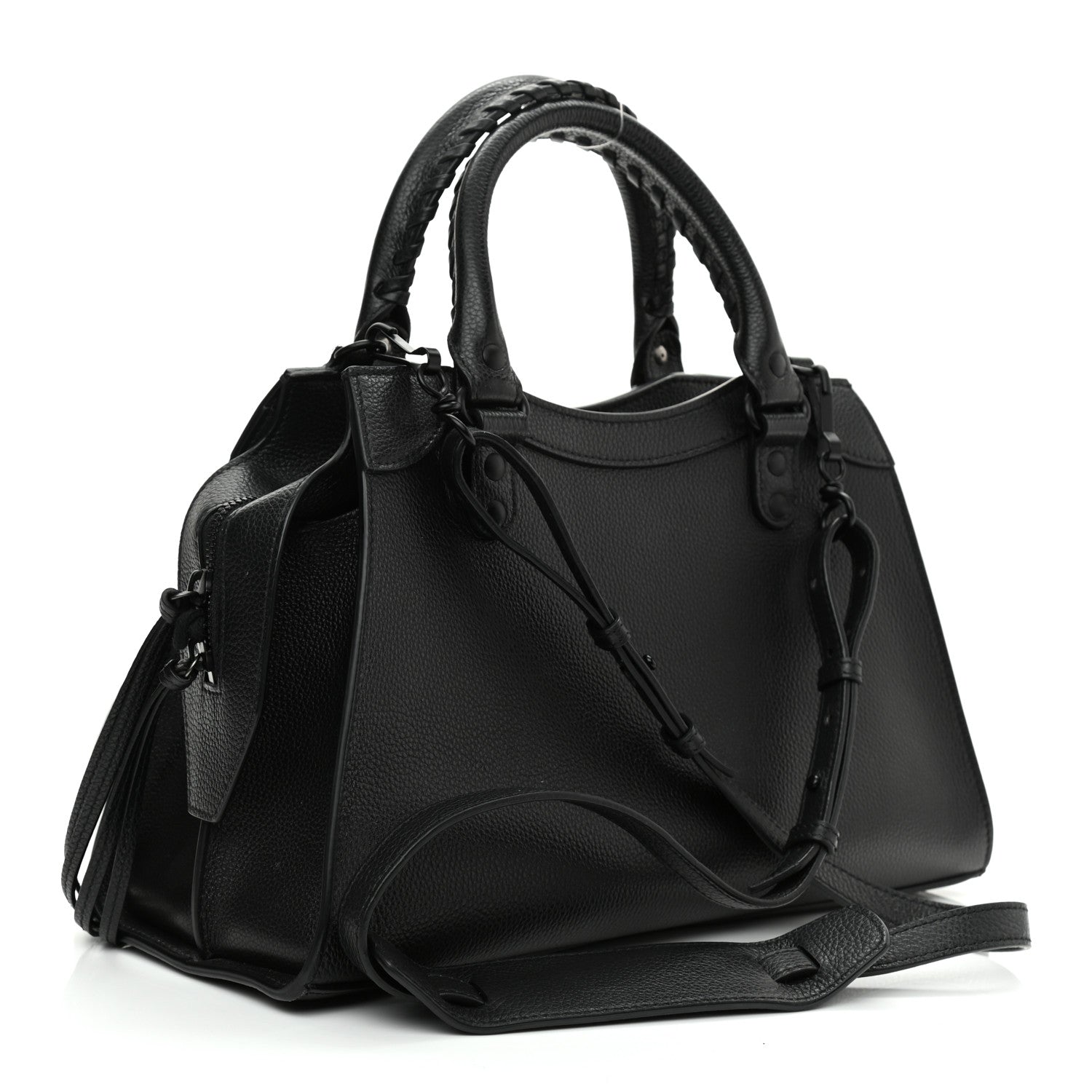 Balenciaga Grained Calfskin Neo Classic Black Hardware S City Black 3 of 10