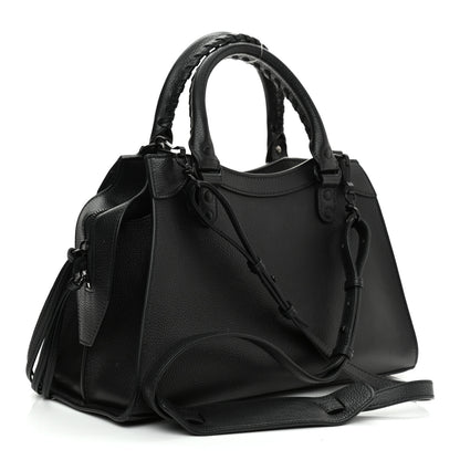 Balenciaga Grained Calfskin Neo Classic Black Hardware S City Black 3 of 10