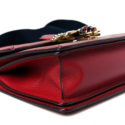 Gucci GG Supreme Monogram Small Queen Margaret Top Handle Bag Red 11 of 12