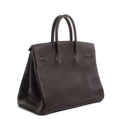 Hermes Togo Birkin 35 Chocolate 3 of 20