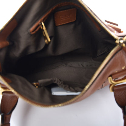 Chloe Calfskin Medium Marcie Satchel Tan 5 of 8