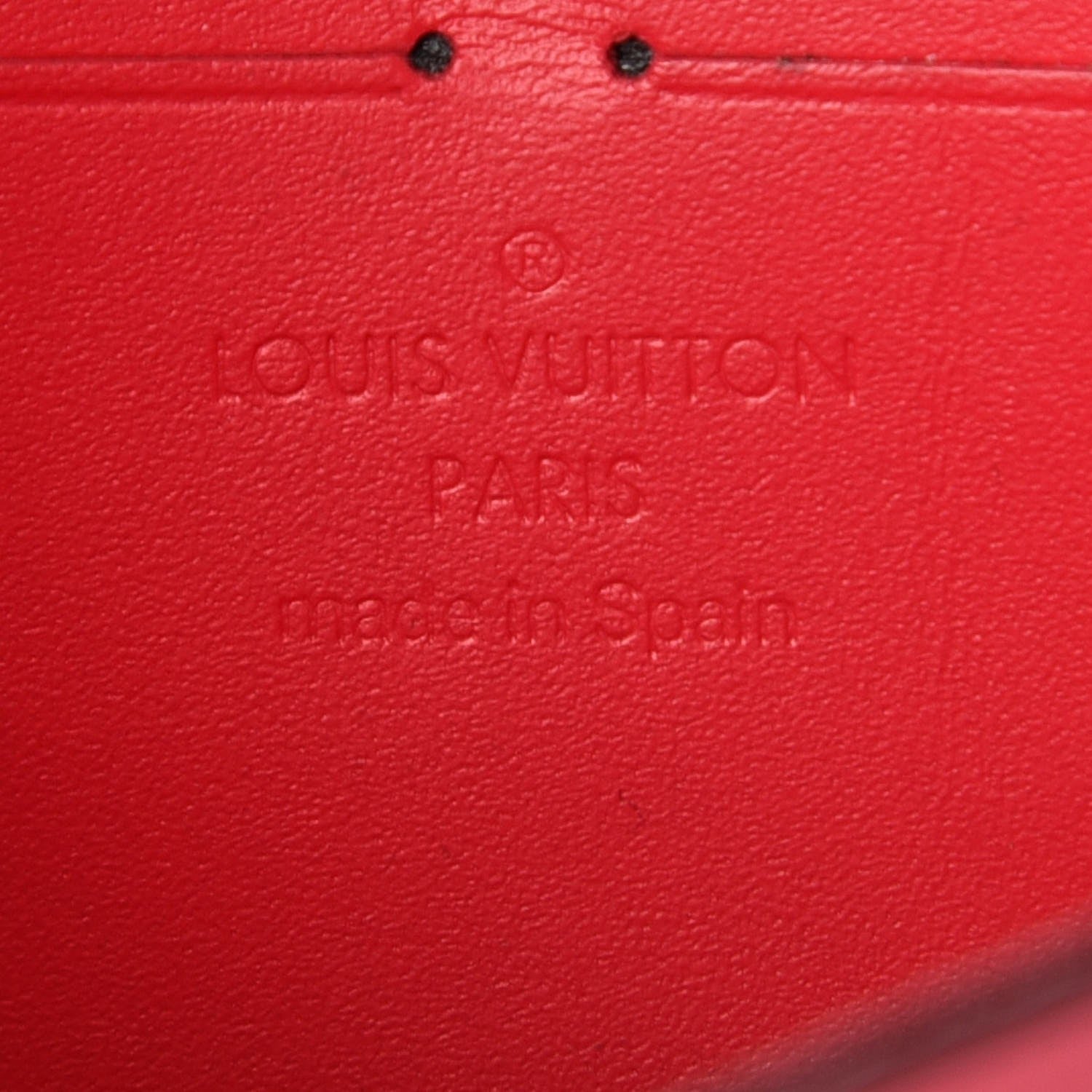 Louis Vuitton Vernis Jeanne Wallet Hot Pink 7 of 9