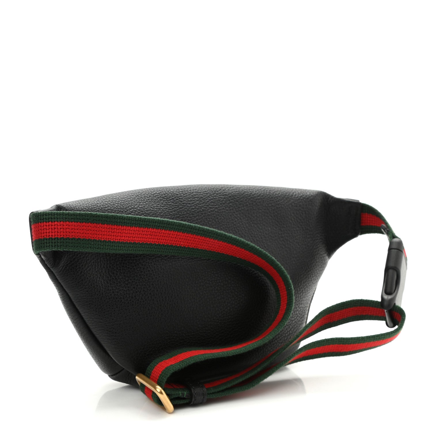 Gucci Grained Calfskin Small Logo Belt Bag Black 4 of 12