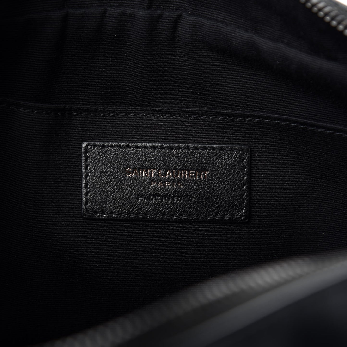 Calfskin Matelasse Monogram Lou Camera Bag Black