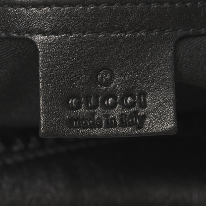 Gucci Calfskin Large Horsebit Chain Hobo Black 6 of 10