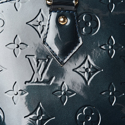 Louis Vuitton Vernis Alma GM Blue Nuit 27 of 42