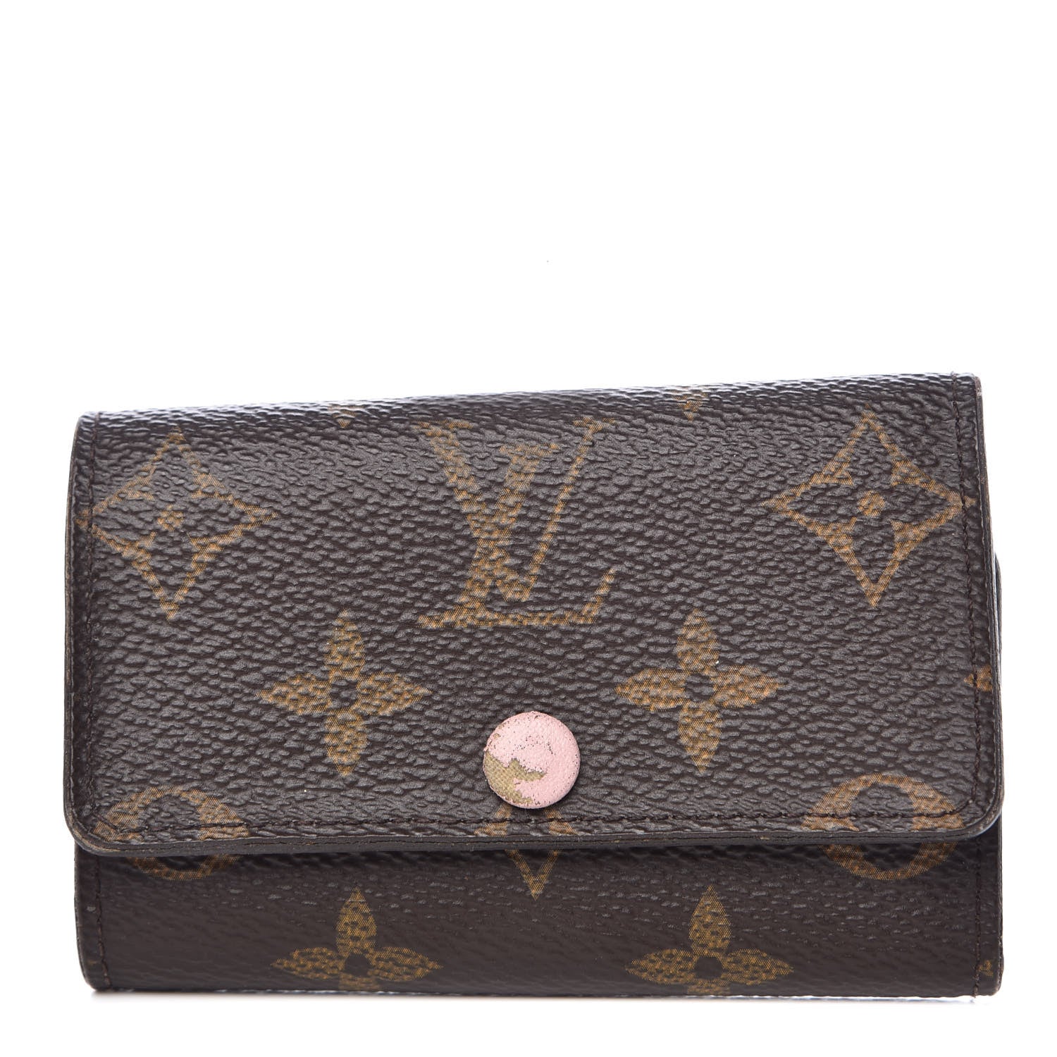 Louis Vuitton Monogram Multicles 6 Key Holder Rose Ballerine 1 of 11