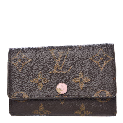 Louis Vuitton Monogram Multicles 6 Key Holder Rose Ballerine 1 of 11