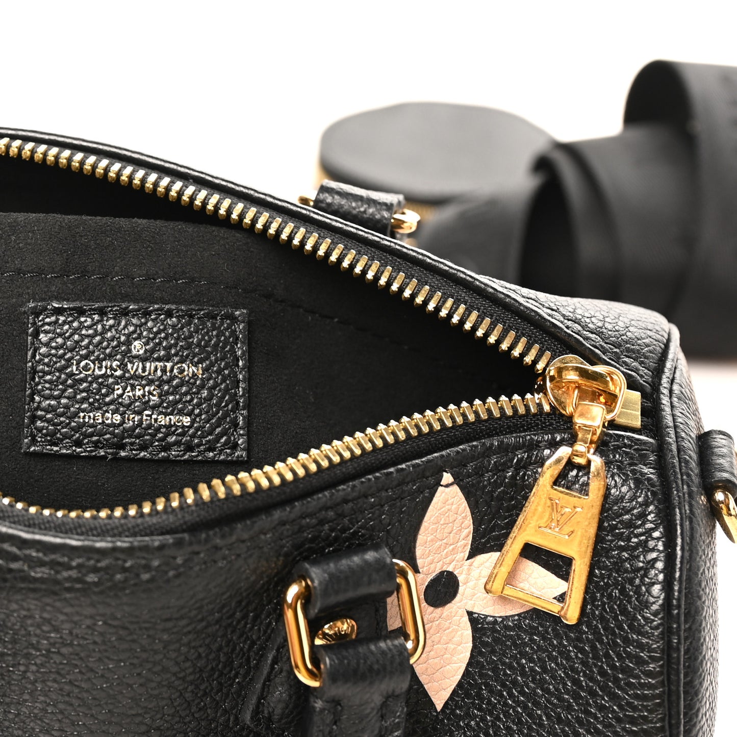 Empreinte Monogram Giant Papillon BB Black Beige