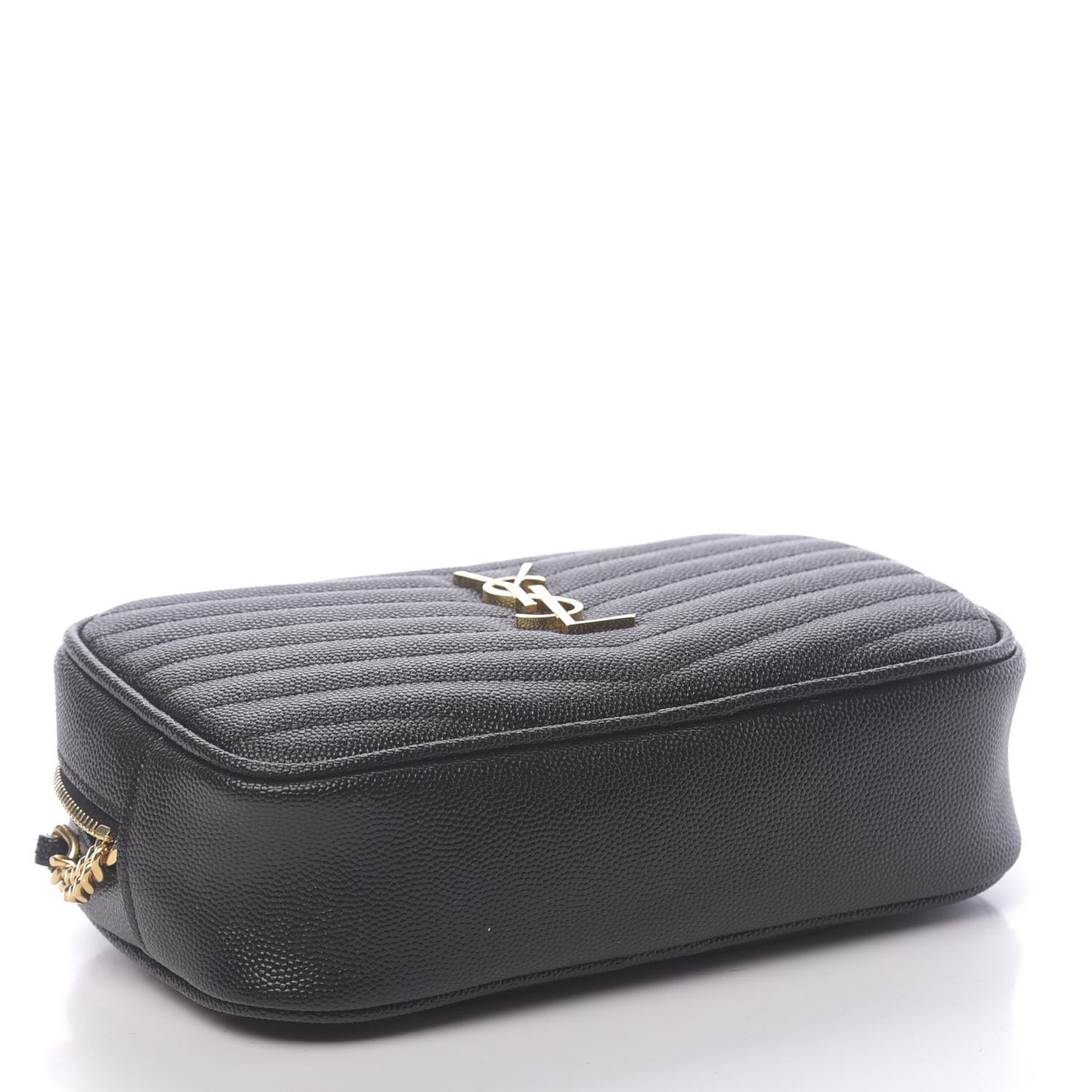 Grain De Poudre Matelasse Monogram Mini Lou Camera Bag Black