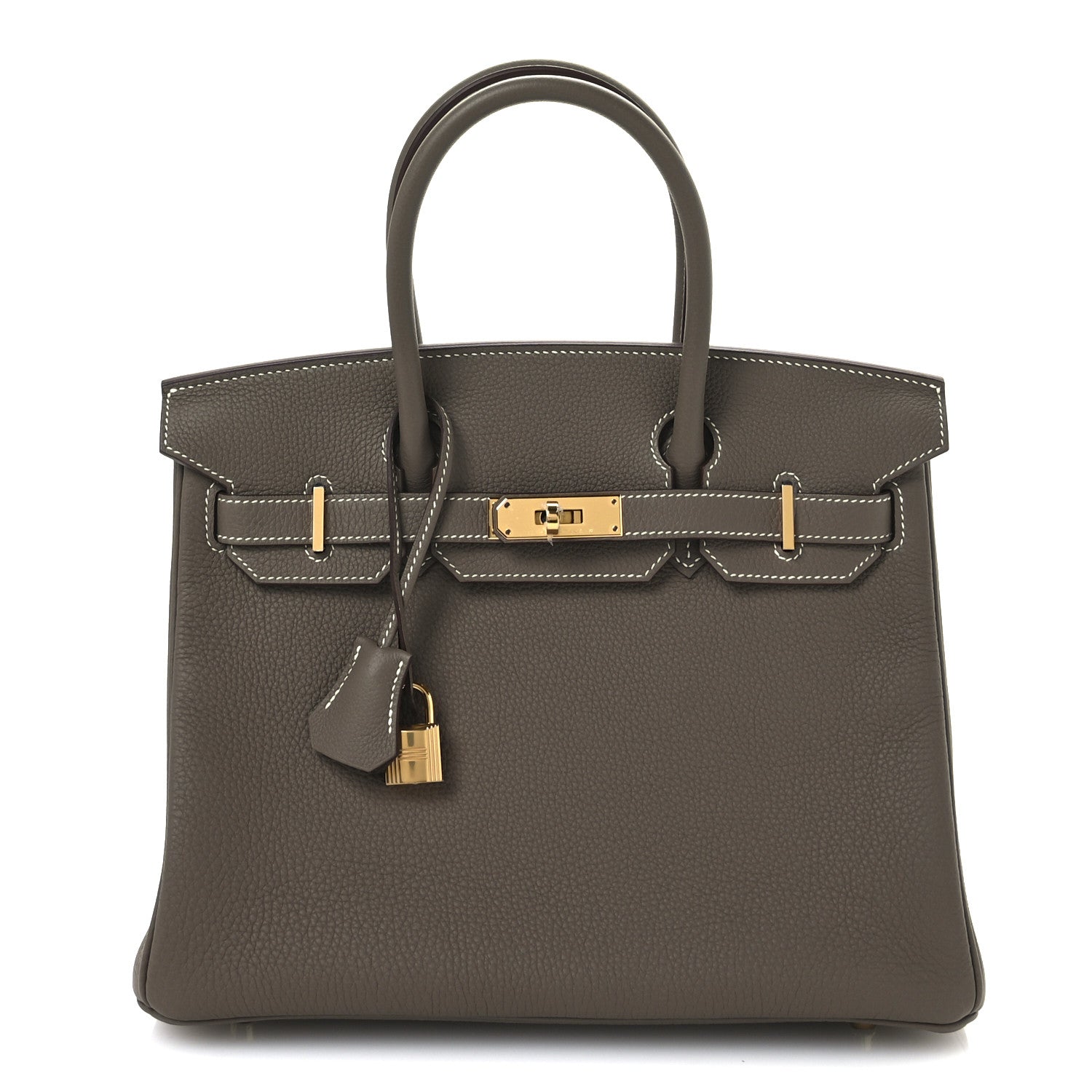 Hermes Togo BIRKIN 30 Etoupe 8 of 11