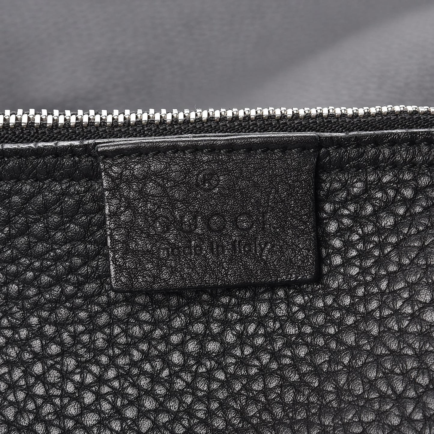 Soft Grained Calfskin Large Jackie Hobo Black
