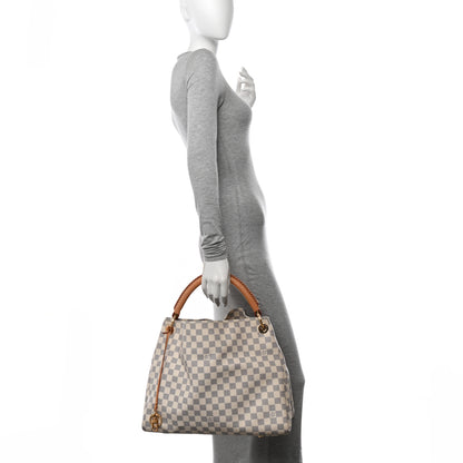 Louis Vuitton Damier Azur Artsy MM 2 of 10