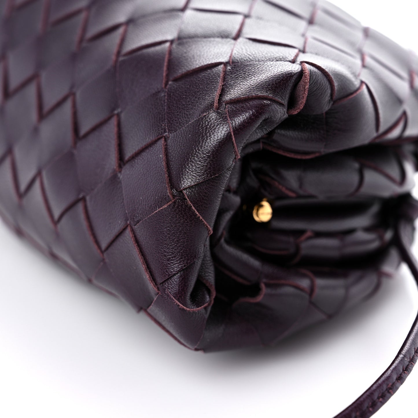 Nappa Intrecciato The Mini Pouch Grape