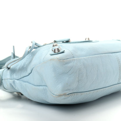 Balenciaga Agneau Giant 12 Silver Hardware First Bleu Dragee 6 of 9