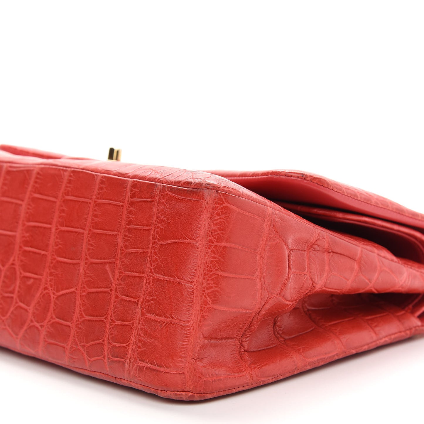 Alligator Jumbo Double Flap Red