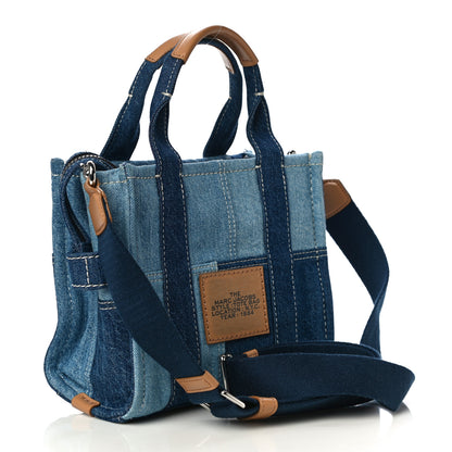 Marc Jacobs Denim Canvas Small Tote Bag Blue 3 of 11