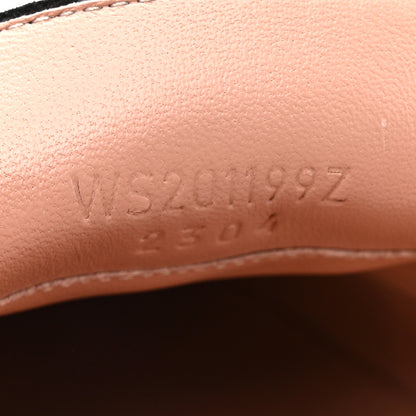 Hermes Goatskin Womens Paris Loafers 40 Black 9 of 12