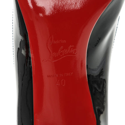 Christian Louboutin Patent Pigalle Follies 55 Pumps 40 Black 6 of 7