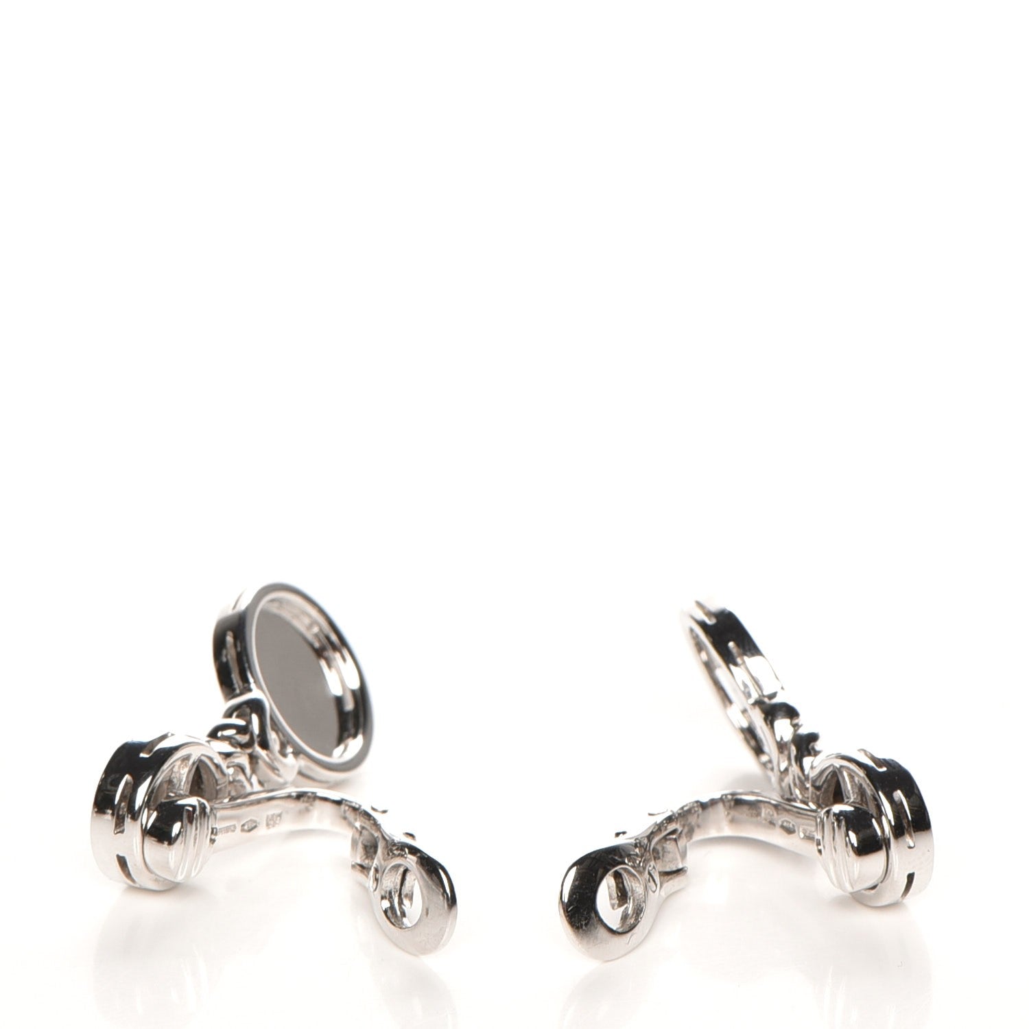 Bulgari 18K White Gold Black Onyx BVLGARI BVLGARI Drop Earrings 4 of 4