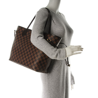 Louis Vuitton Damier Ebene Neverfull MM 2 of 8