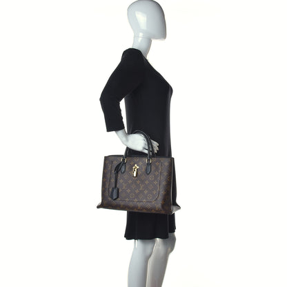 Louis Vuitton Monogram Flower Tote Black 3 of 14