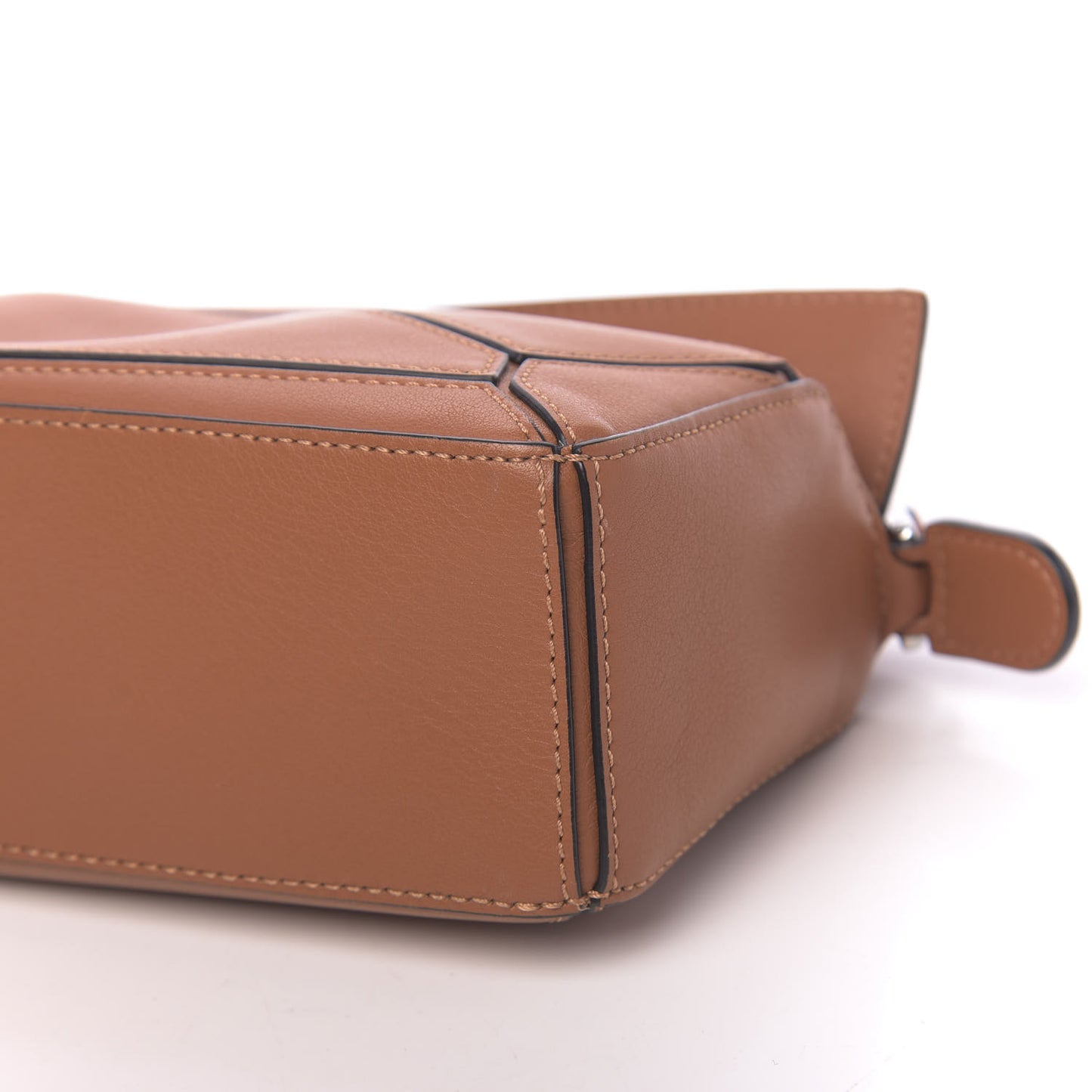 Calfskin Mini Puzzle Bag Tan