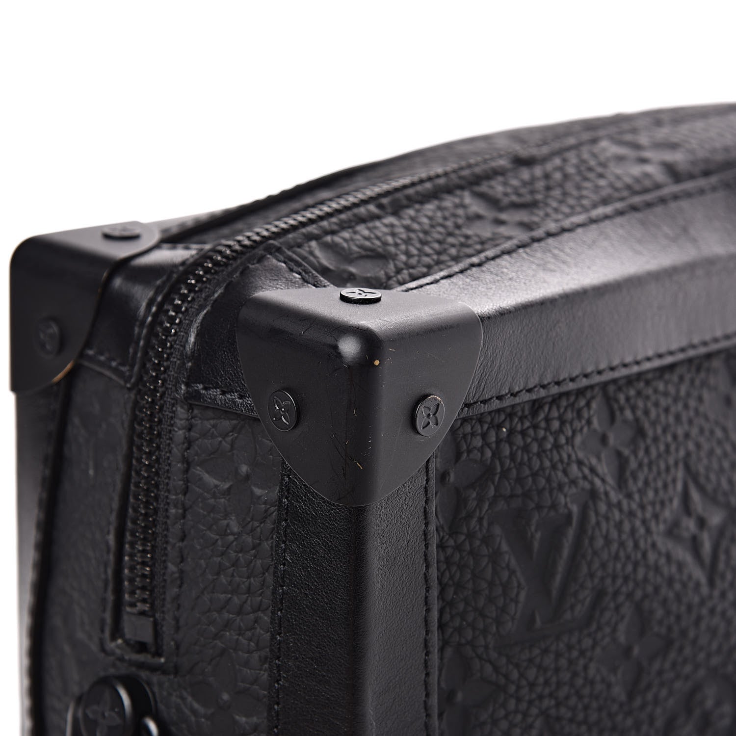 Louis Vuitton Taurillon Monogram Soft Trunk Black 10 of 11