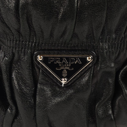 Prada Nappa Gaufre Hobo Nero Black 6 of 8