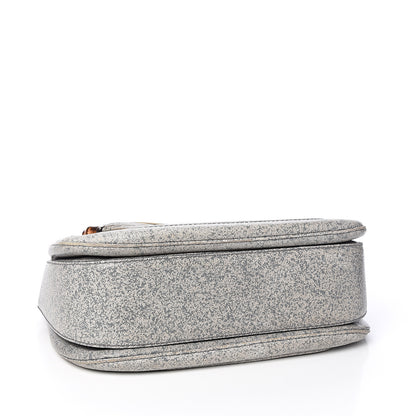 Gucci Calfskin Large New Bamboo Top Handle Bag Light Grey 3 of 10