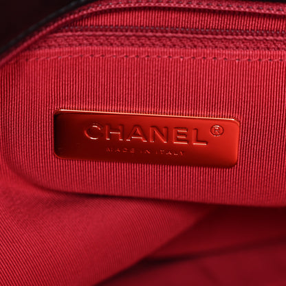 Chanel Lambskin Quilted Maxi Chanel 19 Flap Black 6 of 10