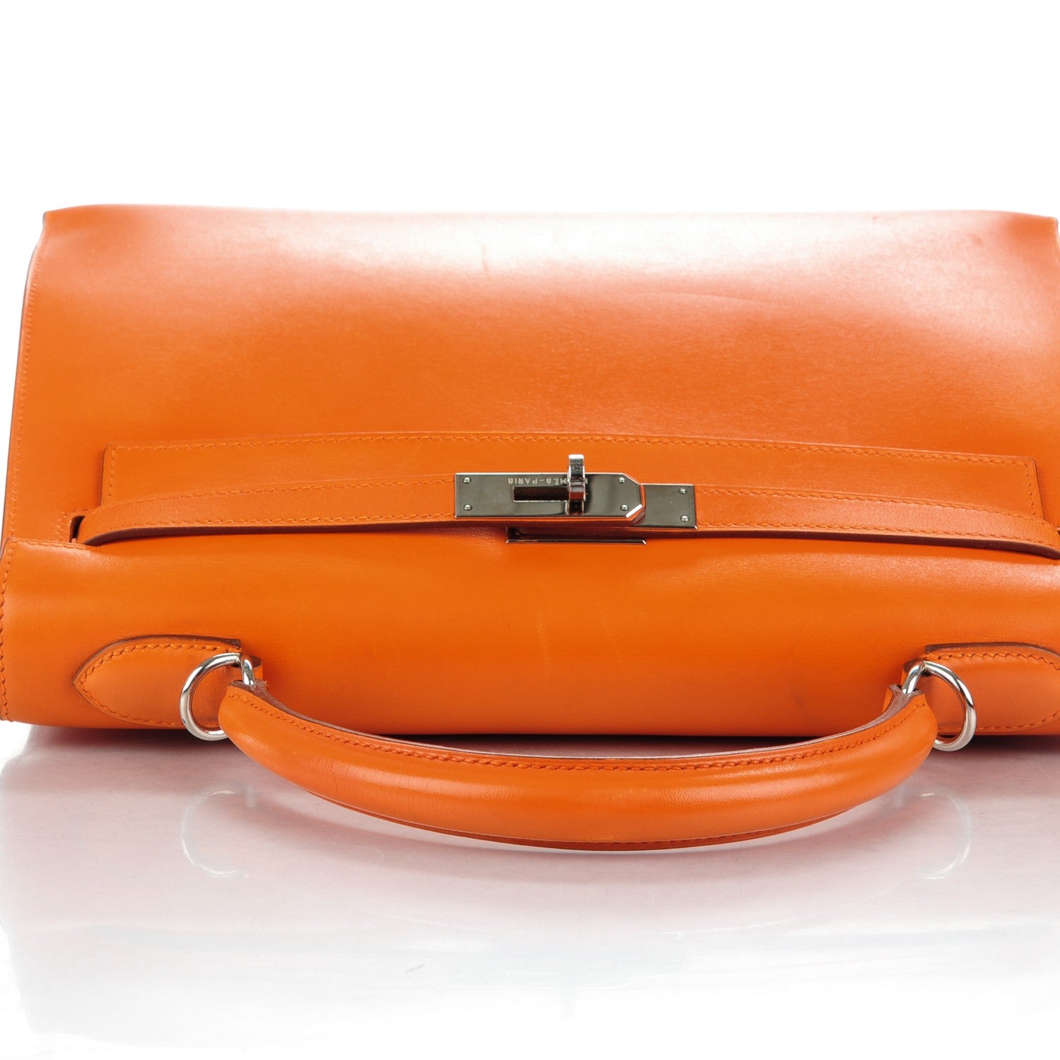 Hermes Box Kelly Sellier 32 Orange 12 of 28