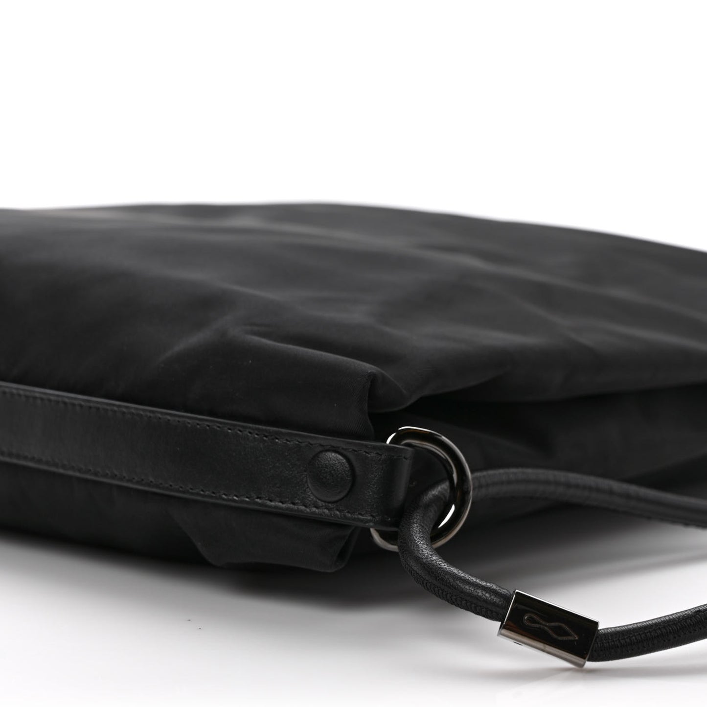 Canvas Drawstring Backpack Black