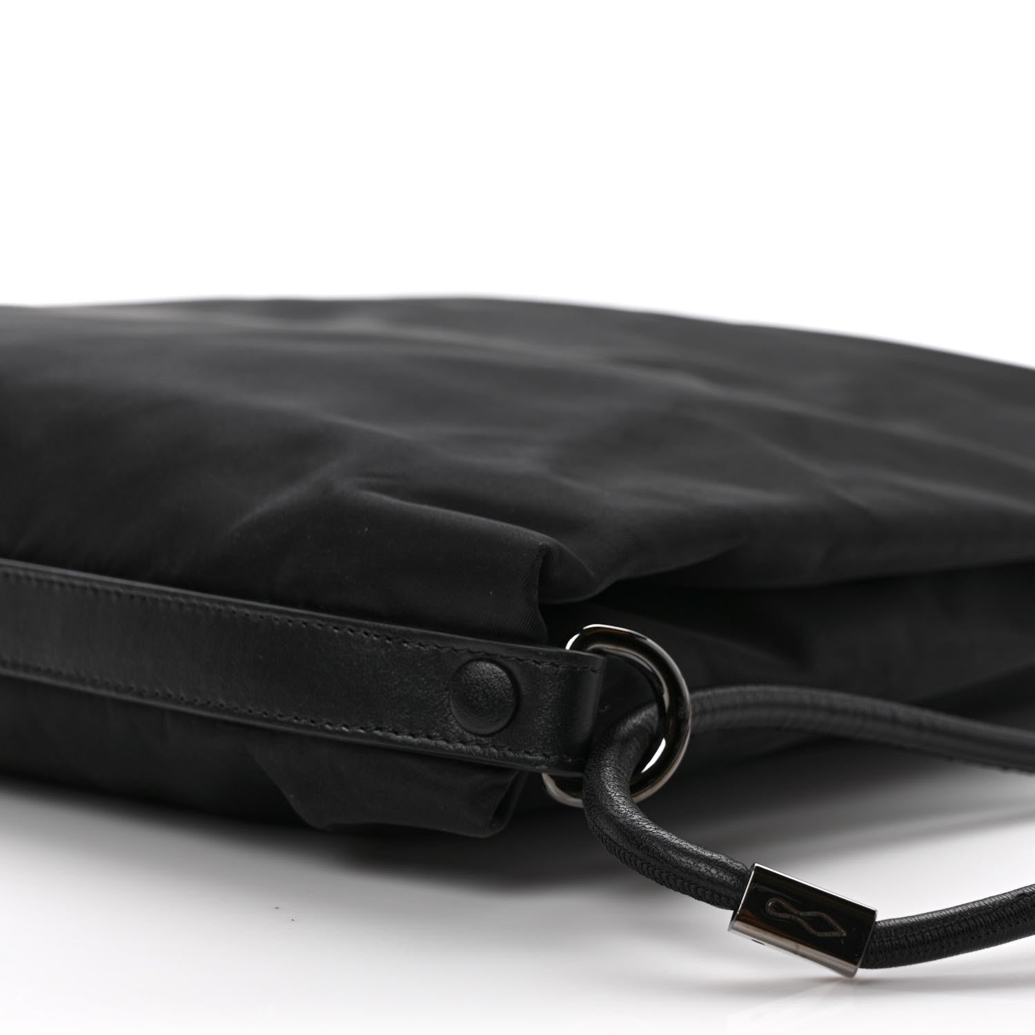 Christian Louboutin Canvas Drawstring Backpack Black 9 of 9