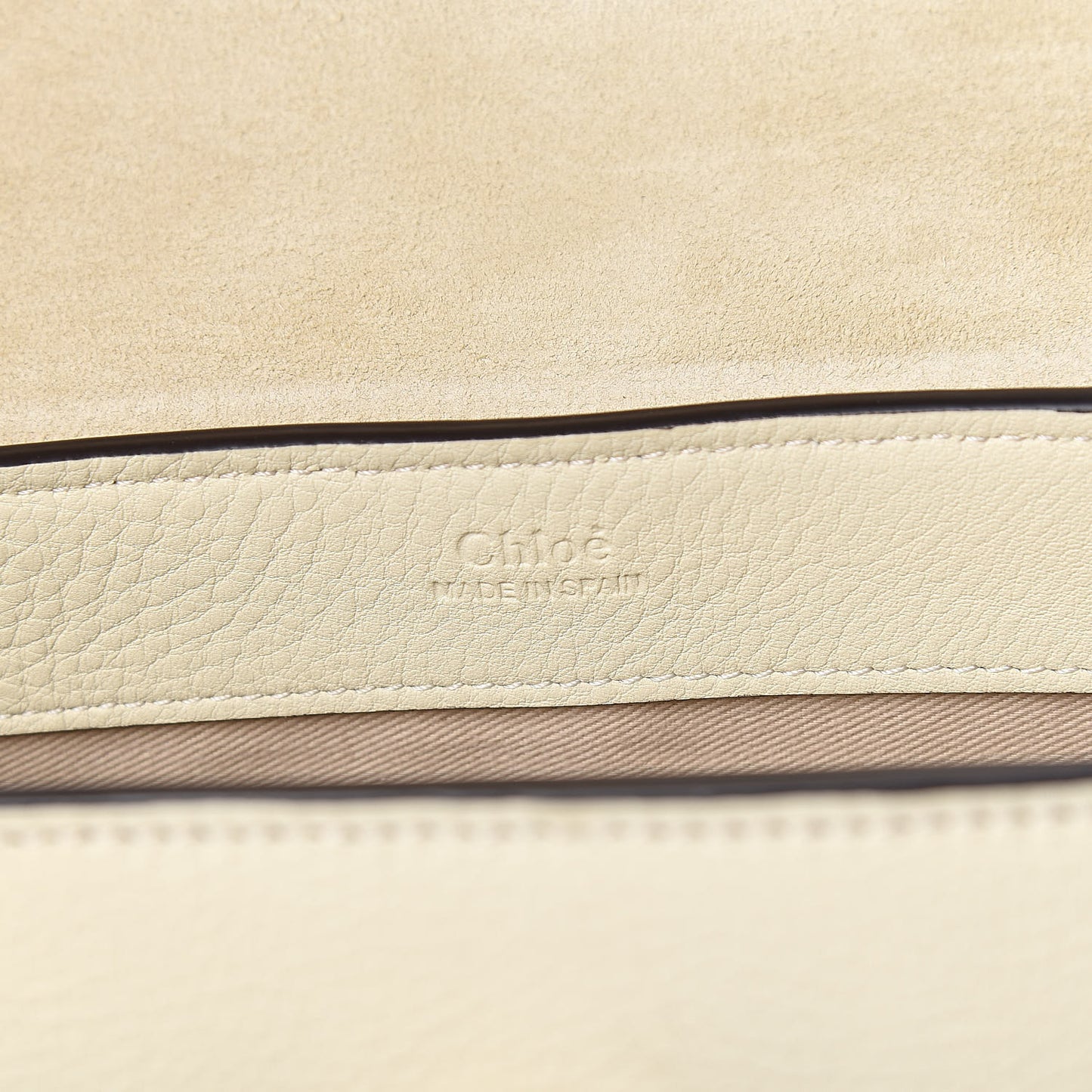 Calfskin Mini Faye Day Shoulder Bag Off White