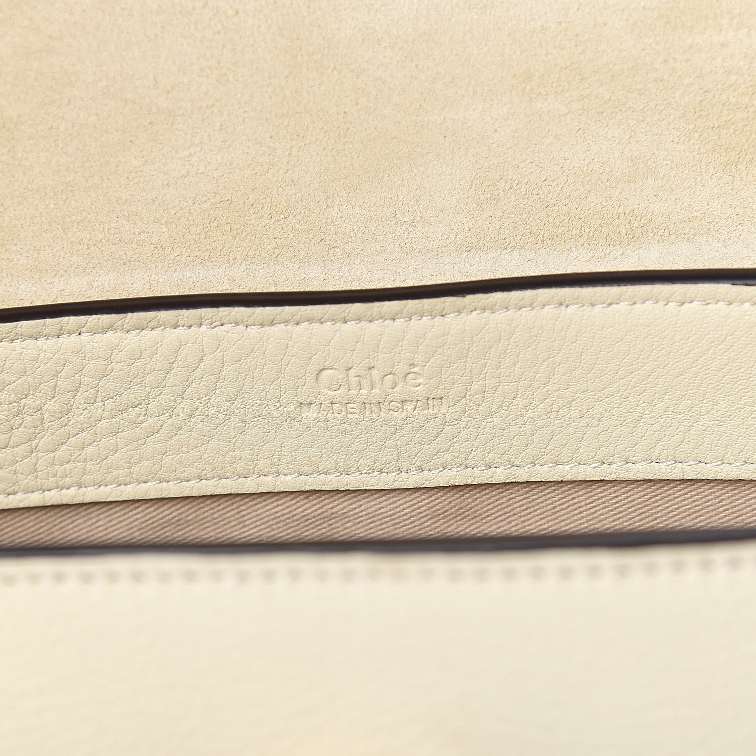 Chloe Calfskin Mini Faye Day Shoulder Bag Off White 6 of 9